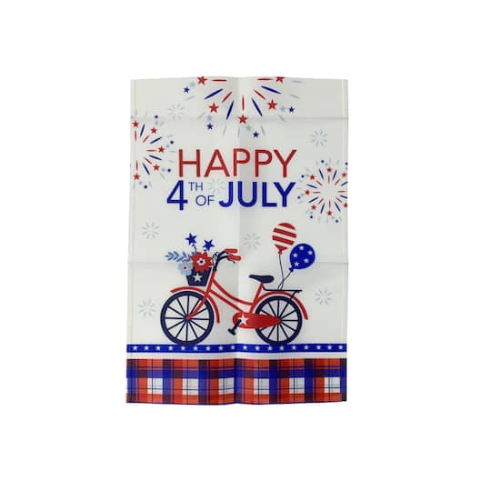 4th of July Bicycle Garden Flag by Celebrate It&#x2122;